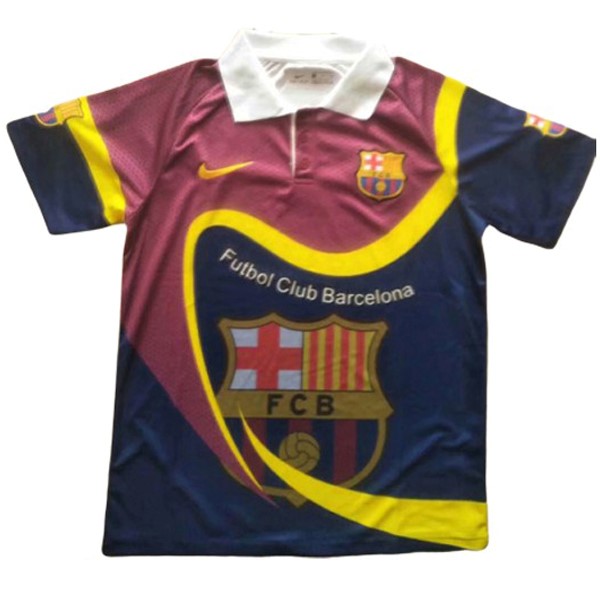 Camiseta de Entrenamiento Barcelona 2019 2020 Rojo Amarillo